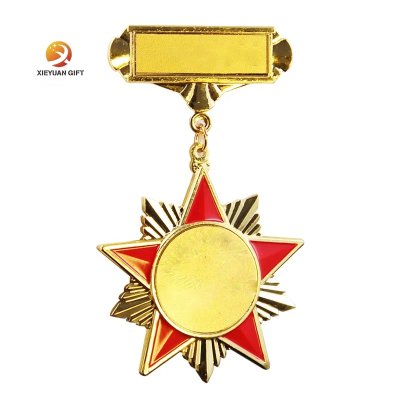 Xieyuan Professional Customized Medals Custom logo design design metal recognition honor souvenir medal