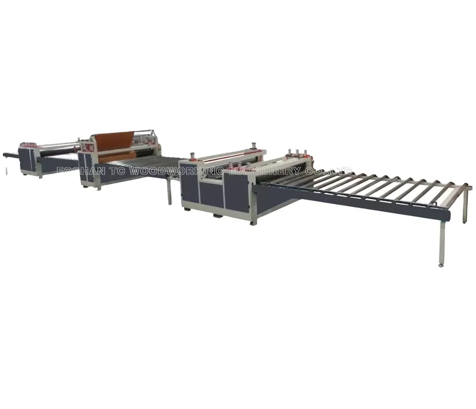 Комбинированный деревообрабатывающий станок, машина для ламинирования древесных панелей