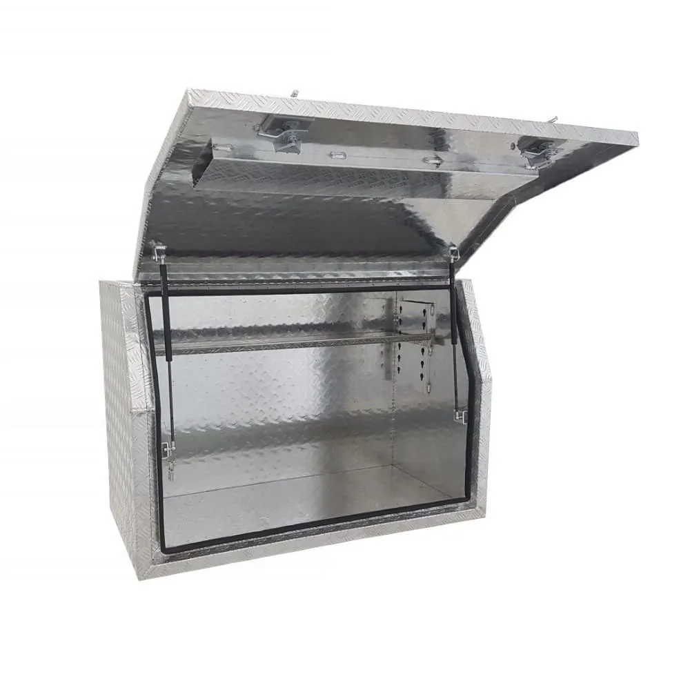 Переносной алюминиевый ящик для инструментов