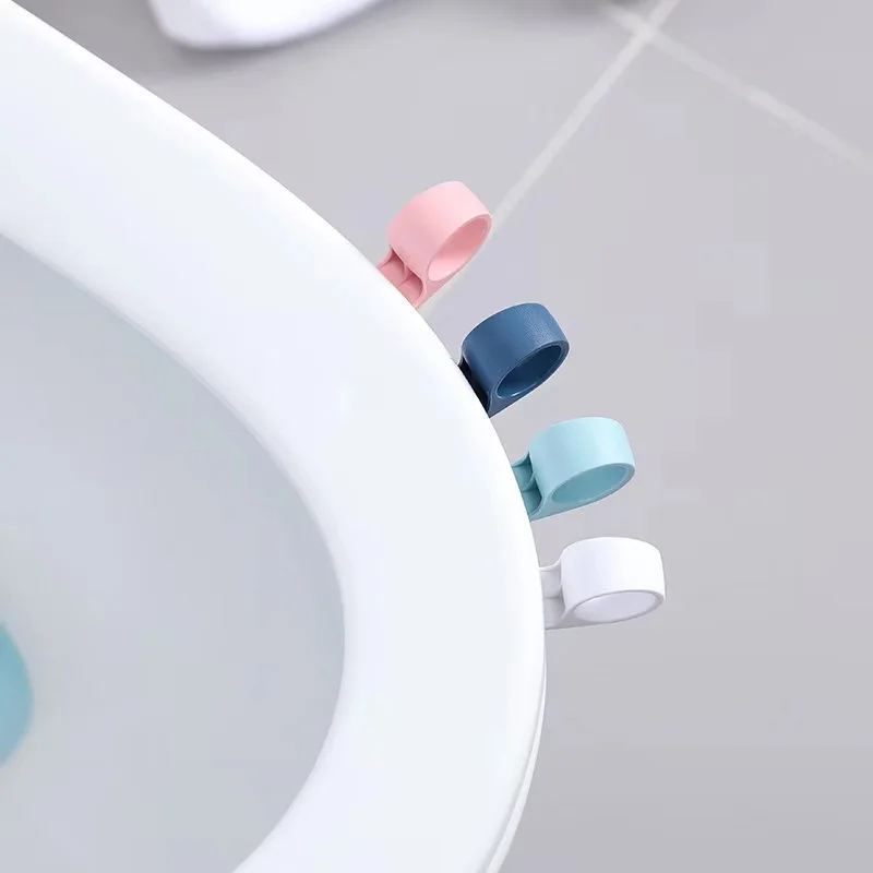 Крышка для унитаза, инструмент для поднятия крышки унитаза с мультяшным рисунком улитки