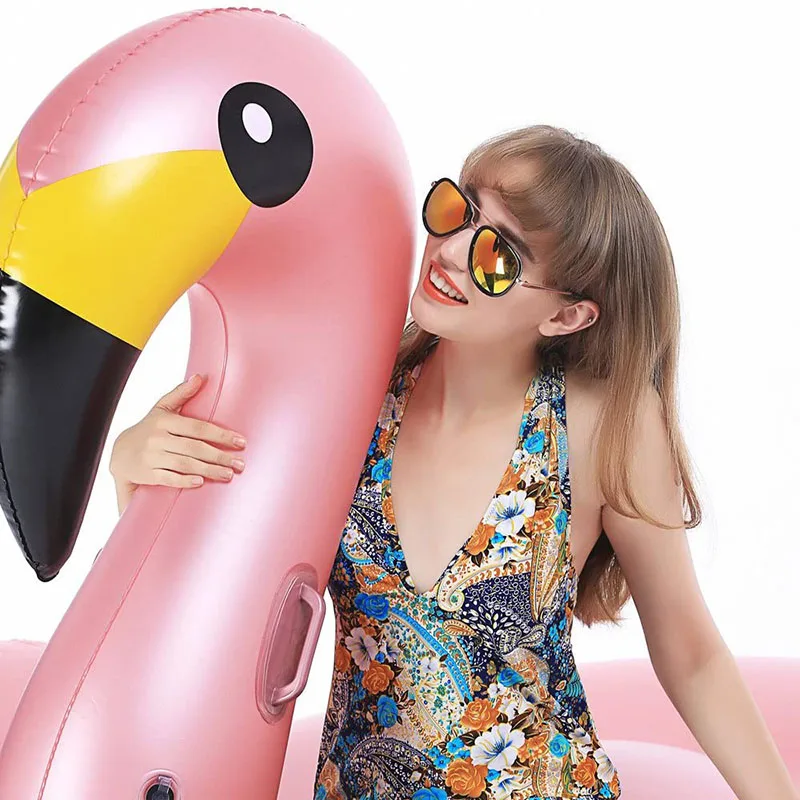 Inflatable Flamingo Pool Float Summer Beach Swimming Pool Float for swimming pool