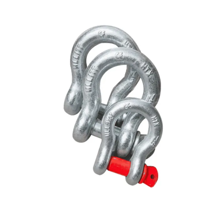 High Performance Bow-Type Shackle Galvanized Marine Lock American Shackle