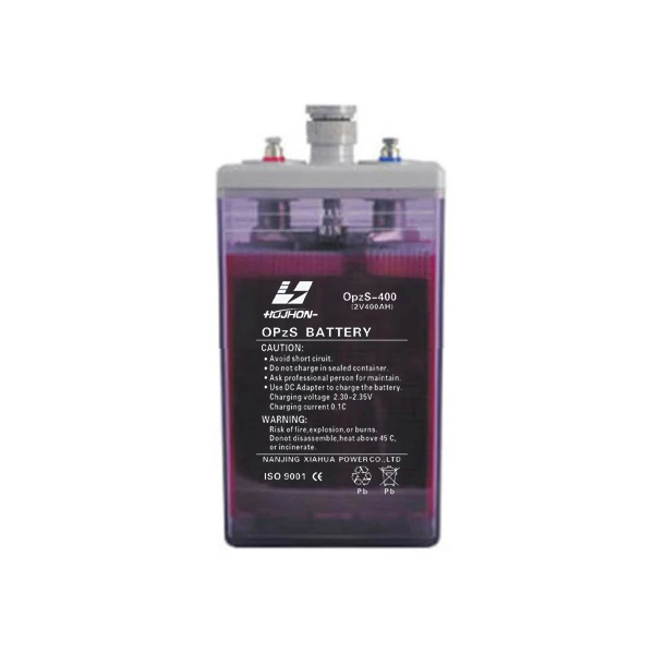 HIZN Brand 2V 400ah OPzS Storage Battery Lead Acid Flooded Tubular Battery for Telecom Station
