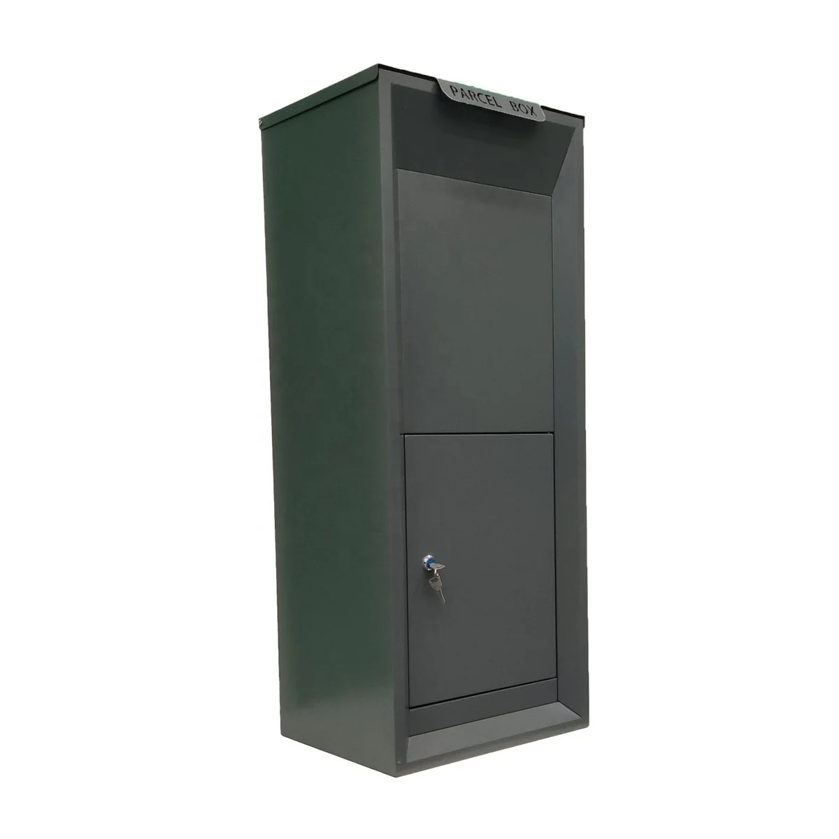 WELDON Wholesale Metal Free Standing Parcel Drop Box With Combination Lock