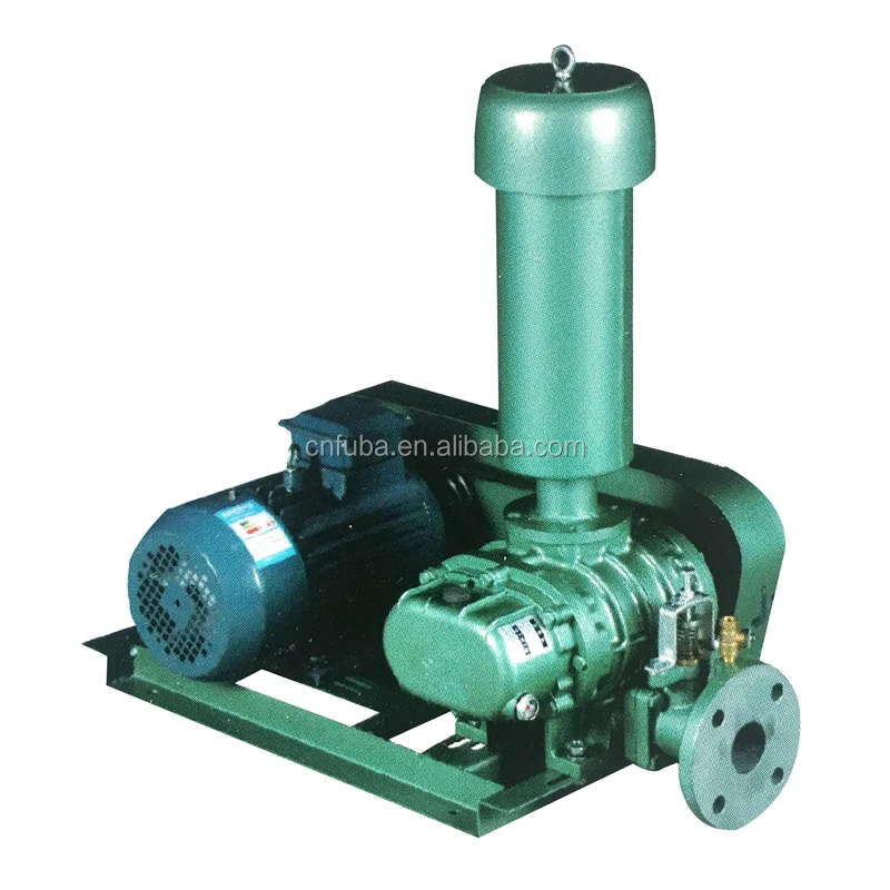 Factory Direct Sale Three Lobes Roots Blower High Pressure Low Noise Electric Suction Vacuum Pump Air Blower for Cement Biogas