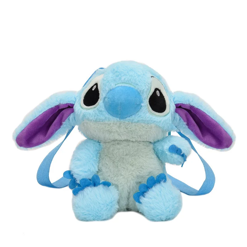 Cartoon cute monster 3D design plush backpack plush doll toy claw machine game school plush bag little girl gift