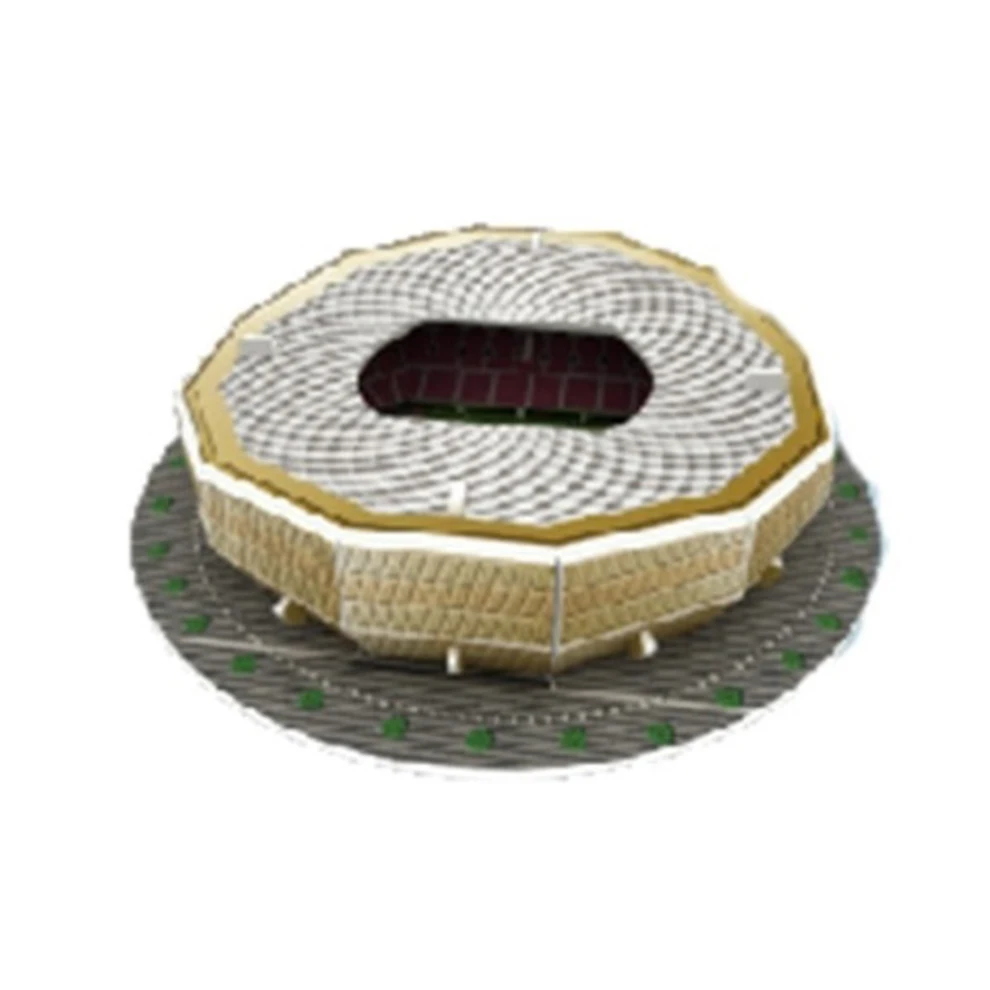 2022 New DIY Wold Cup Football Stadium Toys Lusail Stadium For Children