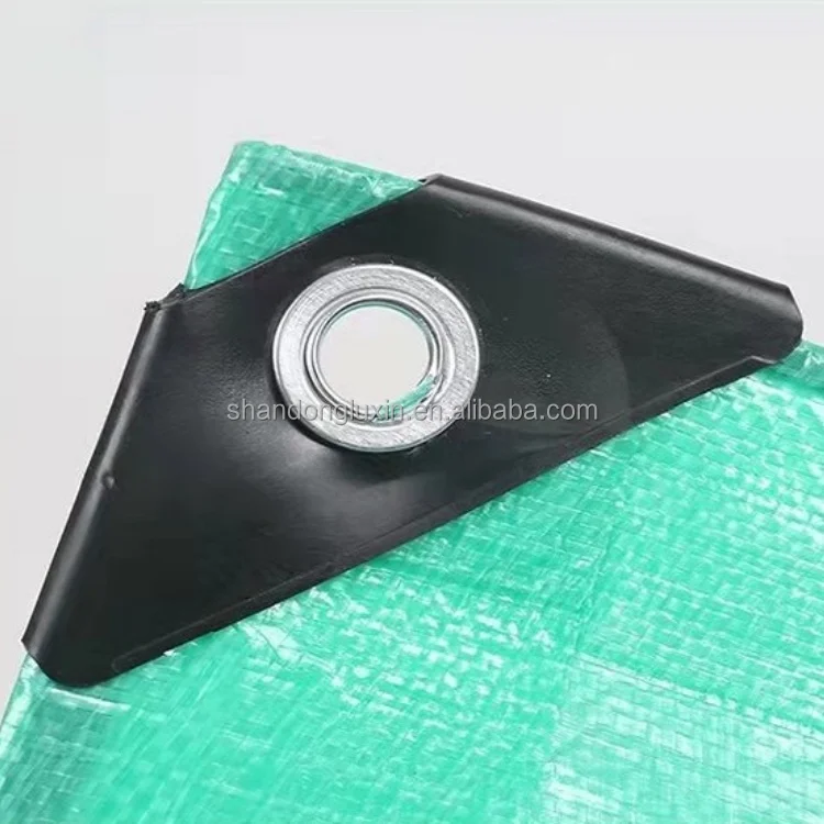 Factory price polyethylene tarpaulin green waterproof  dustproof rainproof moisture-proof block sunlight