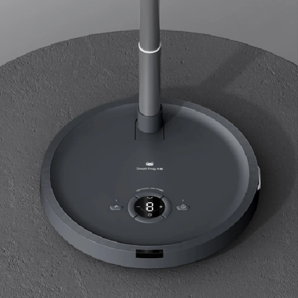 smart frog  wholesale hidden handle portable remote foldable floor fans