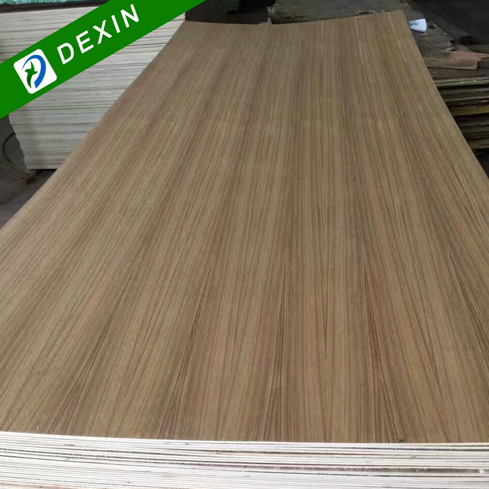 2023 Hot Sale Oak/ Teak/ Walnut Veneer on Plywood 2mm~25mm Fancy Playwood for Interior Decoration