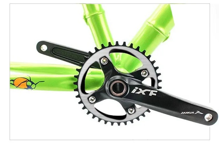 High Quality Narrow Wide 11s and 32T/34T/36T/38T/40T BCD 104mm mountain bicycle crankset with new bottom bracket