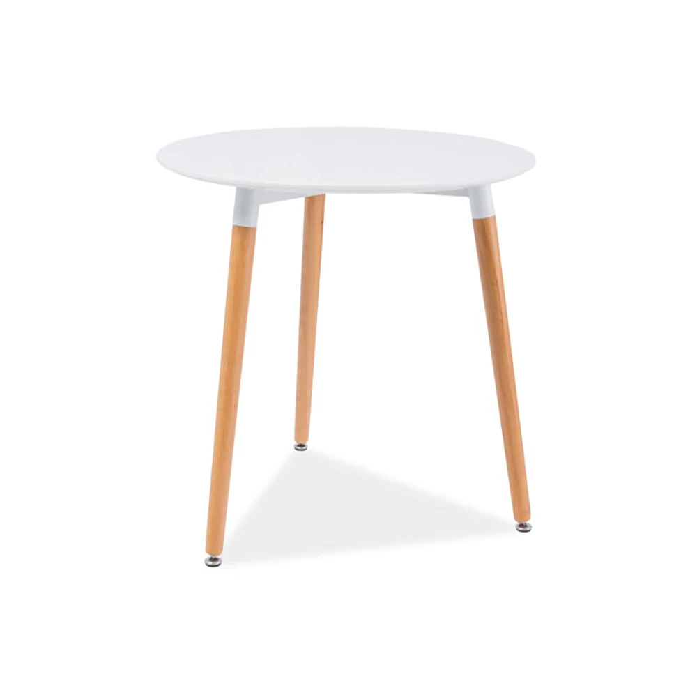 Nordic Cheap Price Furniture Modern Restaurant 8 Seat Tables And White Italian Chair Dinning Round Wooden Dining Table