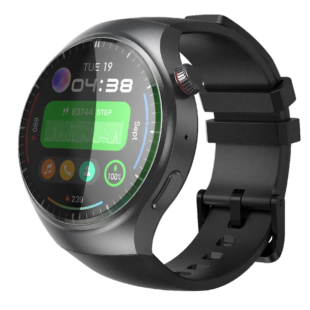 4g smartwatch DM80 Amoled 1.43inch gps video call IP67 waterproof health mode 4g sim card android phone 4g smart watch