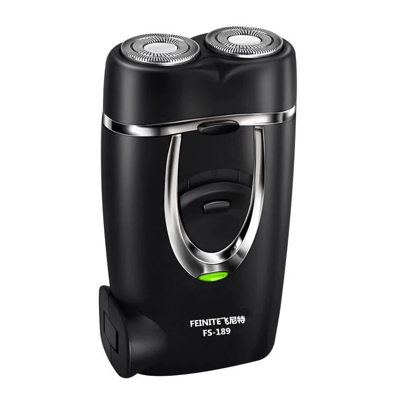 New Selling Wireless Shaver Two Heads Portable Man Electric Rechargeable Razor