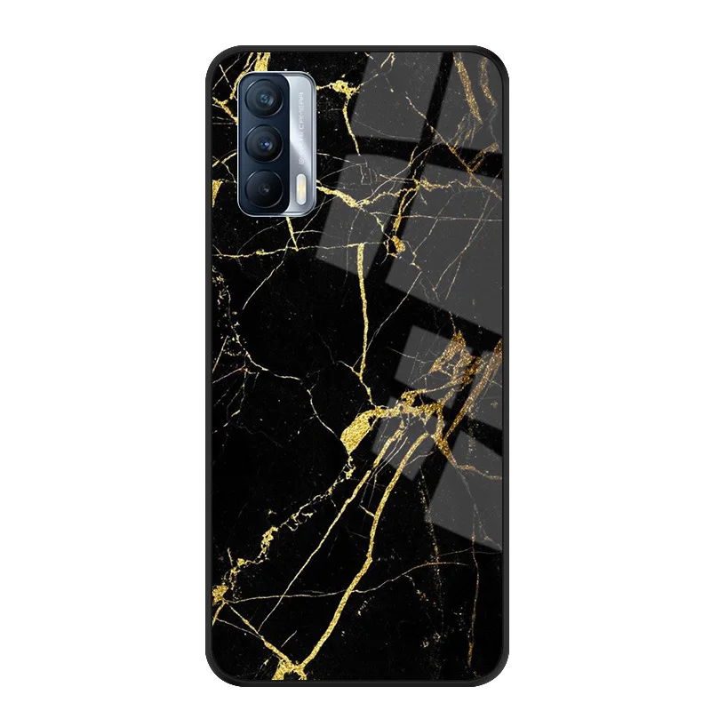 Tempered Glass Phone Case For Samsung Galaxy S21 / S21 Ultra / Plus 5G / S20 FE / A51 A71 5G Back Cover Shockproof Fundas S 21 +