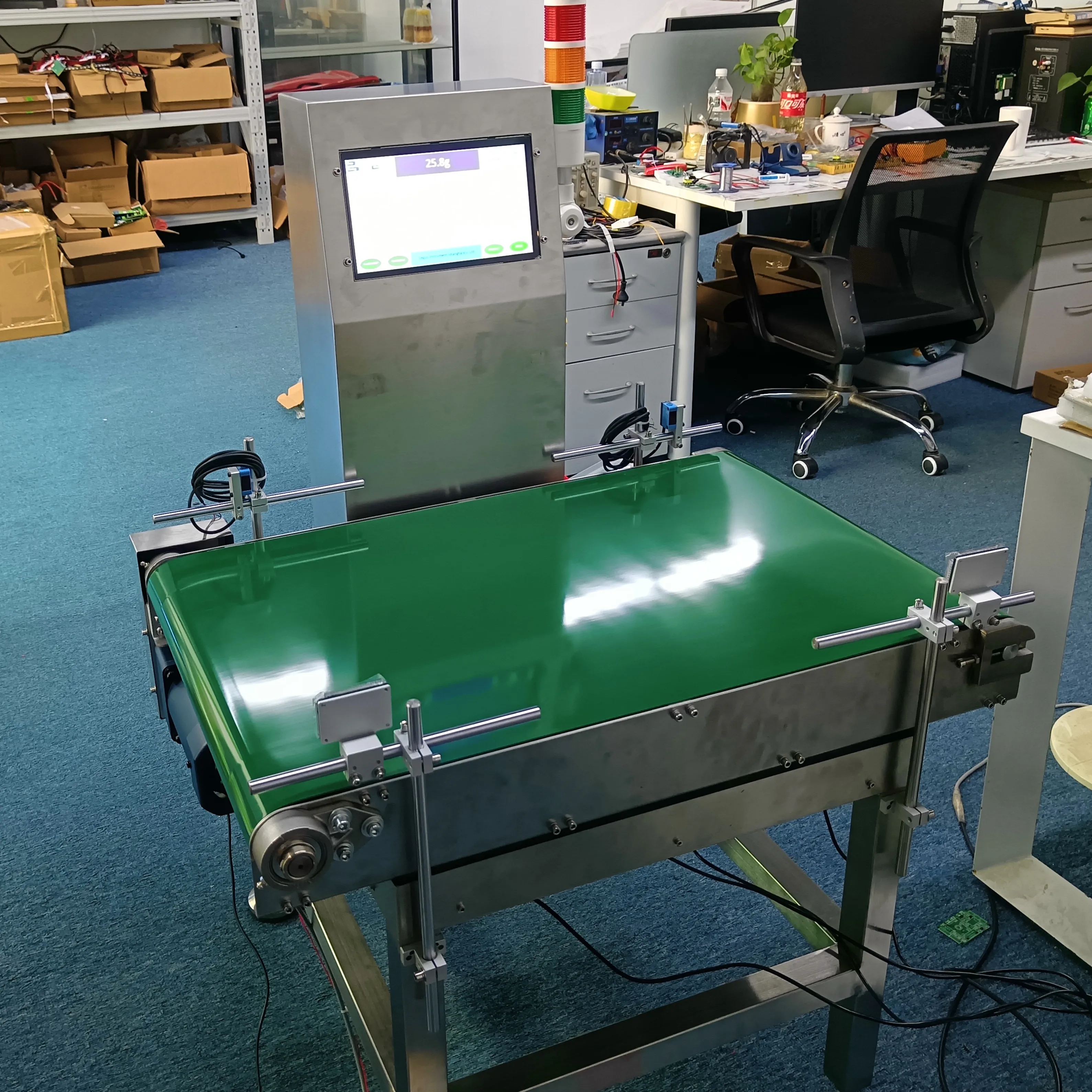 Waterproof weighing scale for seafood online weight check machine factory case