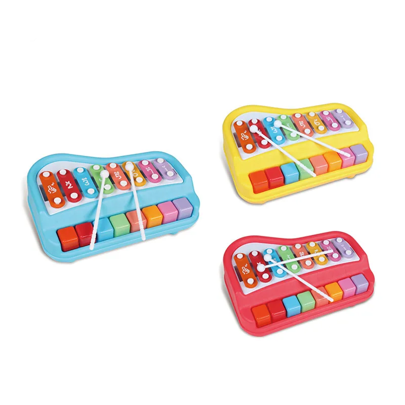 HW Toys Baby & Toddler Hand knocking xylophone Piano music set toys for the Kids playing educational musical instrument toy