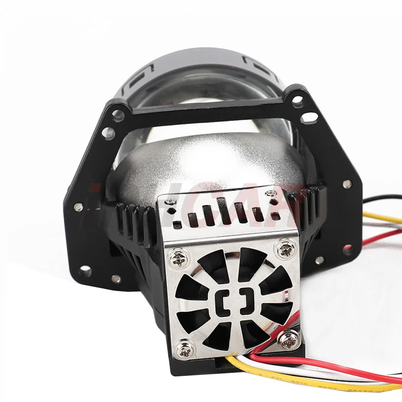 iPHCAR Auto Parts Premium 3inch LED Laser Projector Lens with Flat Cut Off Blue Lens Coated