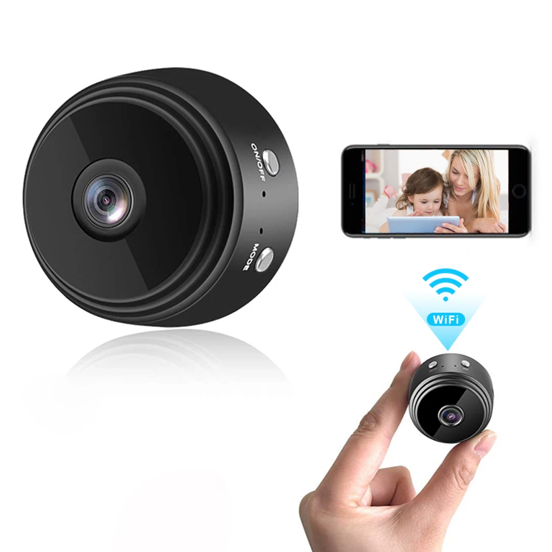 Wi-Fi мини камера HD 1080P Ночное Видение Няня наблюдения ip-камеры безопасности видеокамера A9 маленькая IP Wifi камера
