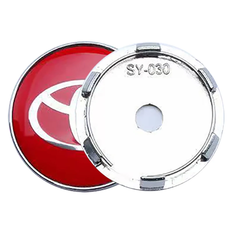 Customized ABS car logo wheel hub cover wheel center sticker 53mm57mm60mm62mm Toyota logo wheel hub cover rim cover rim cap