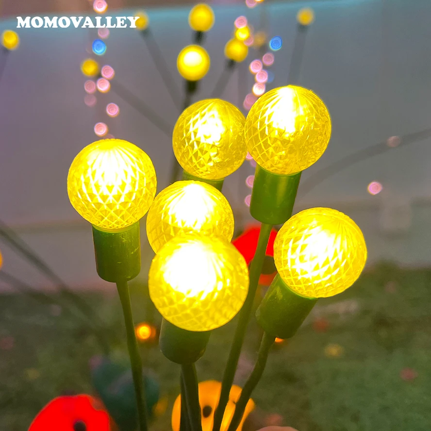 6 Leds firefly dc garden lights bulb for outdoor decoration weddings terrace Indoor courtyard shop window park zoo