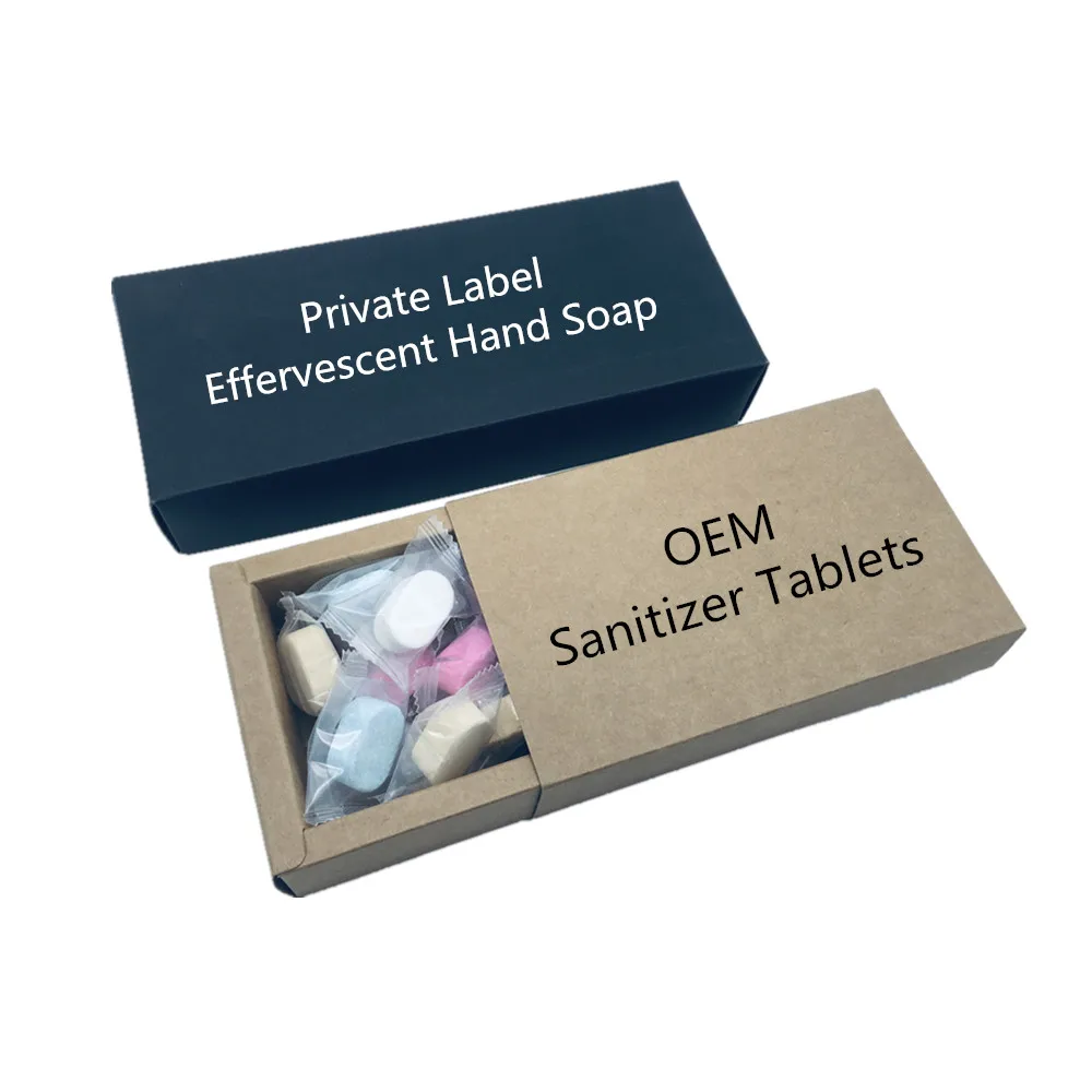 Oem Concentrated Handwash Tabs Effervescent Foaming Hand Soap Tablet