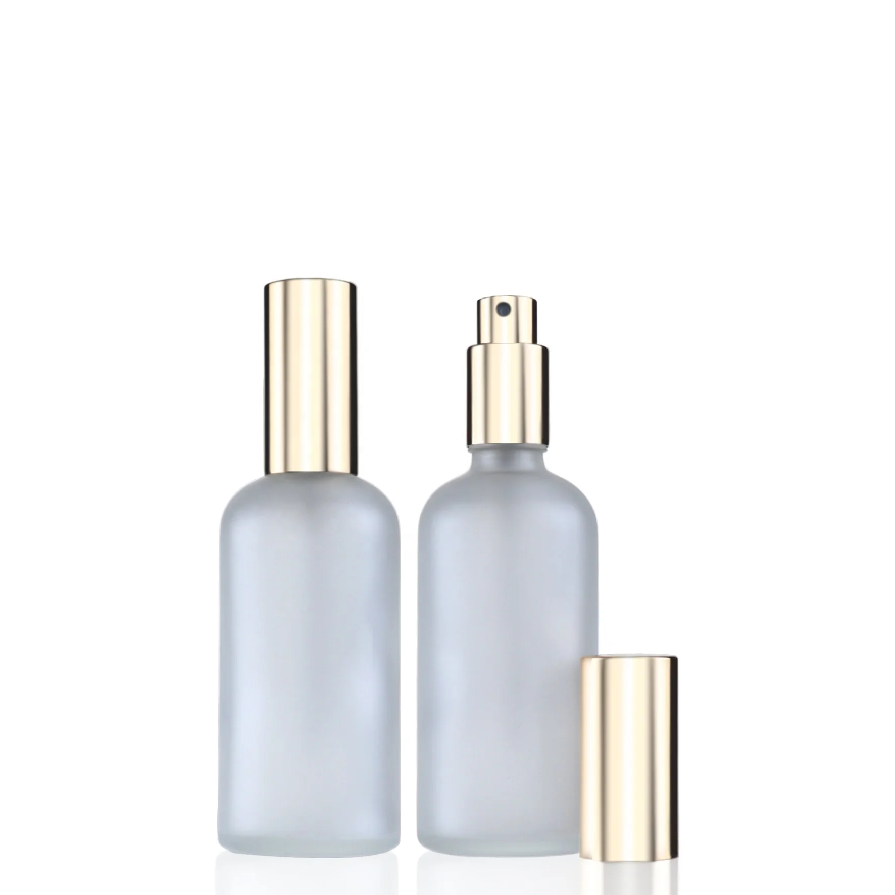 Empty Frosted Glass Spray Bottle 100ml Perfume Atomizer Fine Mist Spray