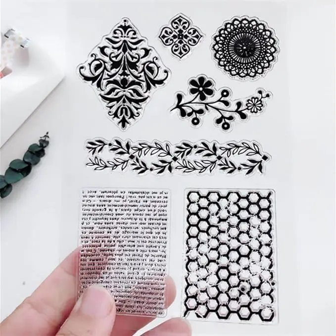 Pattern Clear Stamps Scrapbooking Decoration polymer Stamps Clear Stamps For Card Making