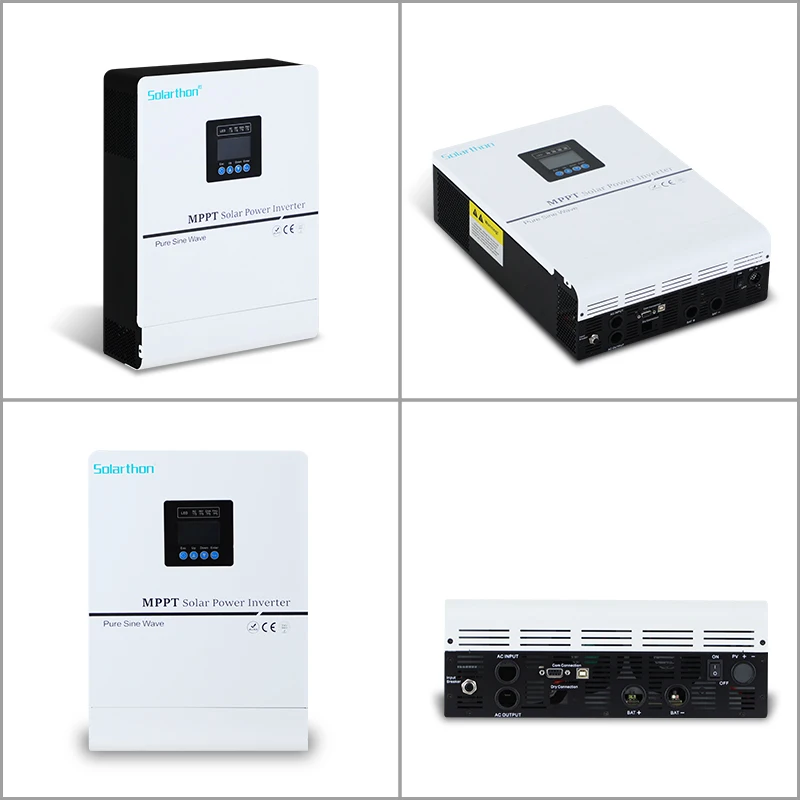 High frequency 3kw 5kw Off Grid Power System Solar Energy System 5KW Pure Sine Wave Hybrid Solar Inverter