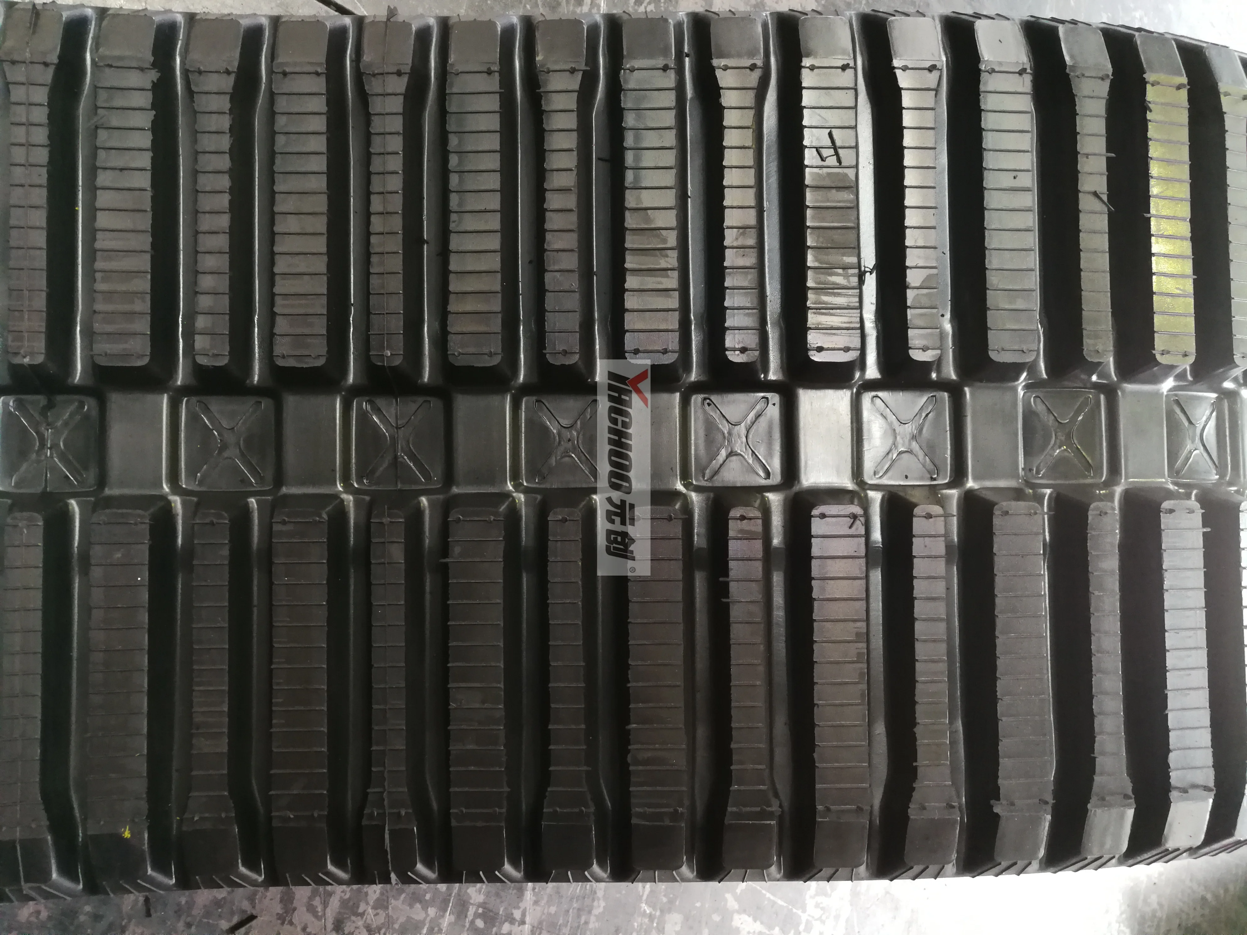 Excavator rubber track 450x86x55 Construction Machinery Parts crawler YACHOO OEM