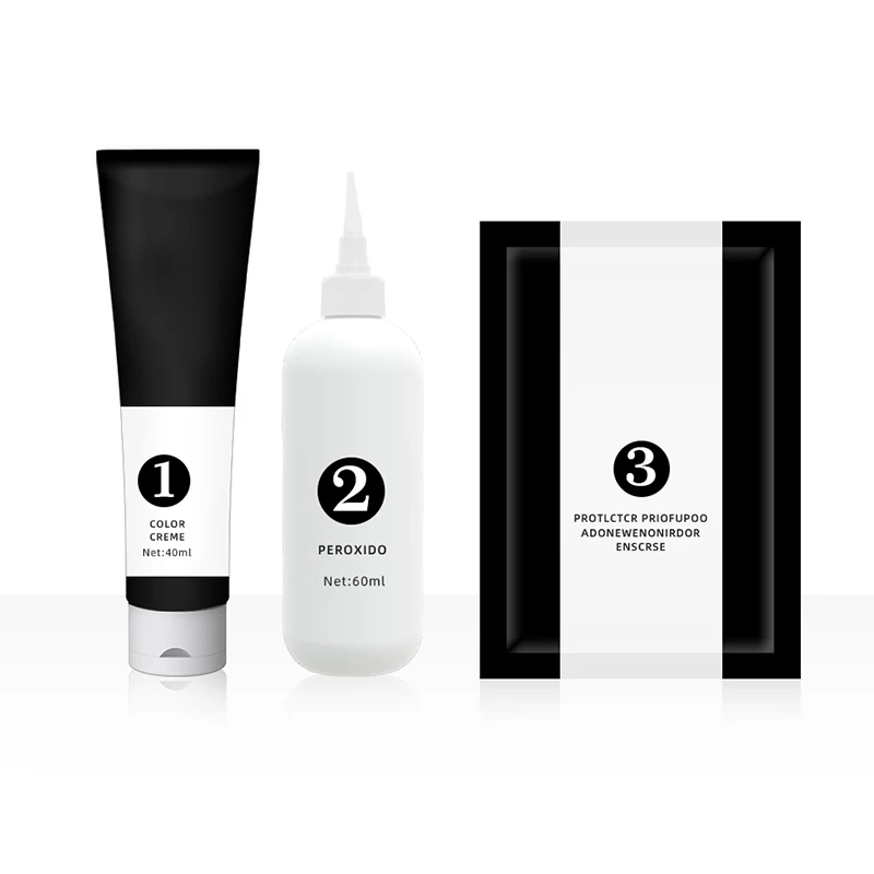 permanent home use high quality 12 colors Fashion Hair Dye Hair Cream Party Hair Color