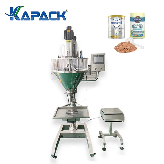 KAPACKING Automatic Whey Protein Powder Milk Powder Auger Filling Machine Manufacturer