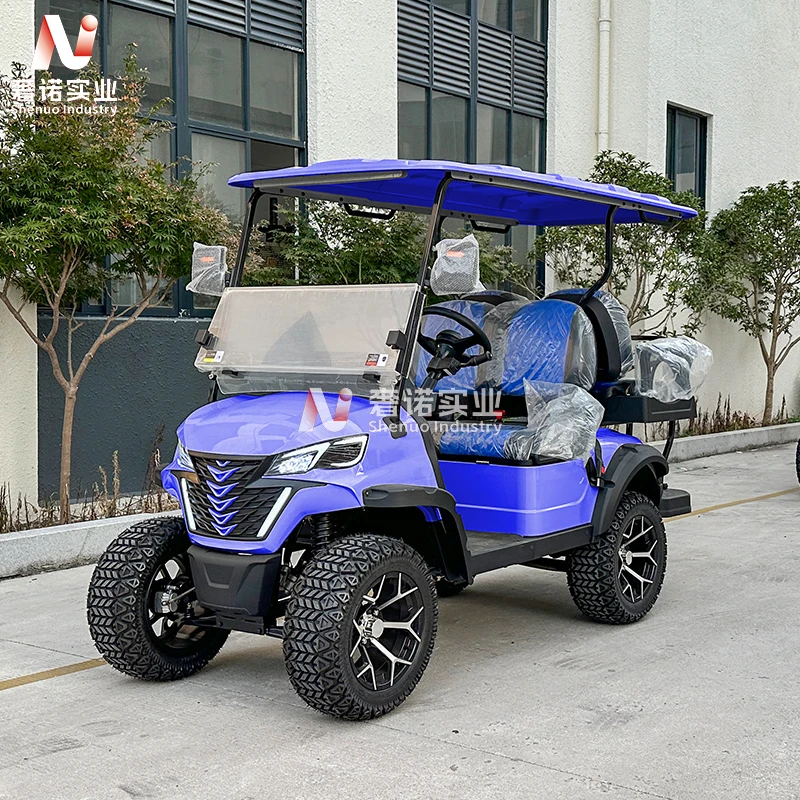 Golf Hunting Cart America 60V And 48 V Electric 4 Passengers classic Golf Cart