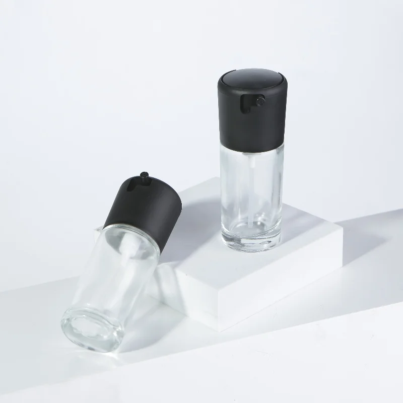 unique Face Serum 30ml liquid foundation bottle with pump