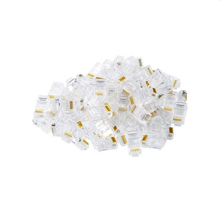Разъем Cat5E Rj45 Utp 8P8C, 50 шт. в упаковке, разъем Cat6 Rj45