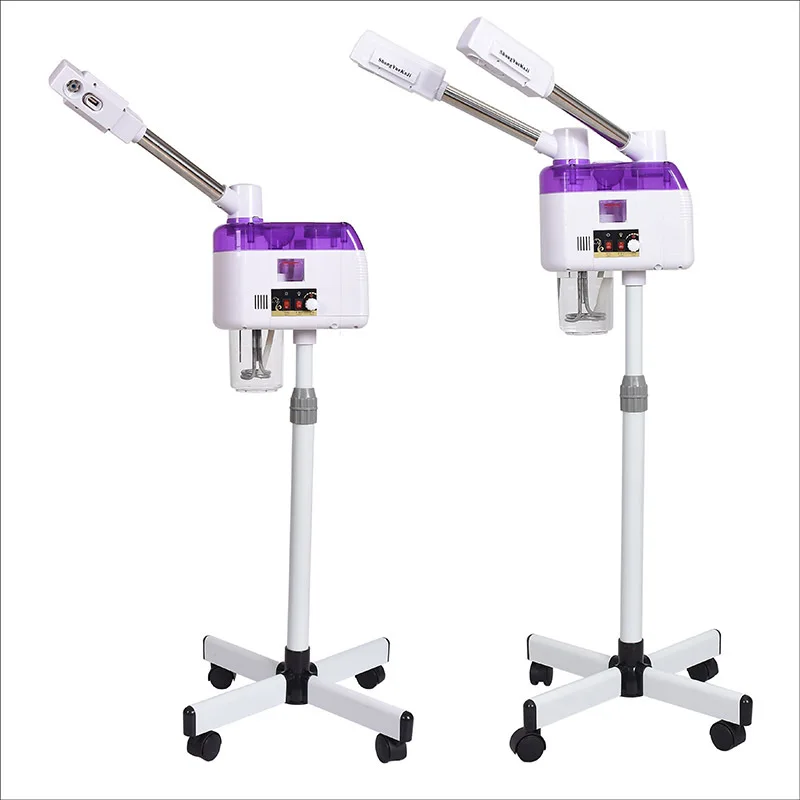 2 In 1 Hot And Cold Face Steamer For Salon Sauna Vapor Professional Vaporizer Facial Steamer 2 In 1 Hot Facial Steamer Cool
