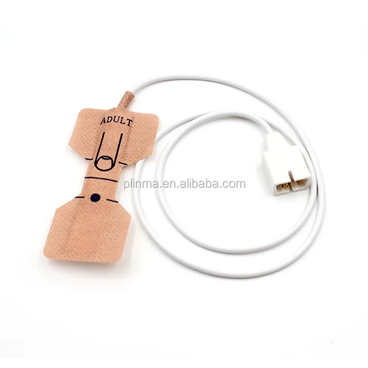 compatible with Philips M1132A/ M1133A/ M1134A Disposable Neonatal/infant/adult wrap foam fleece fabric SpO2 Sensor