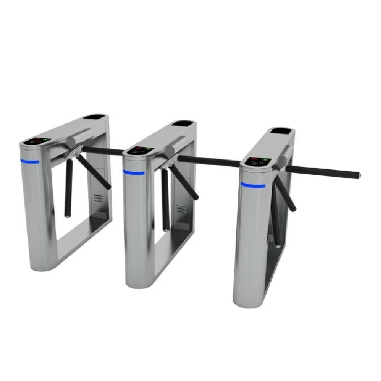 Hot sale CE approved luxury electronic tripod turnstile barrier access control rfid tripod turnstile