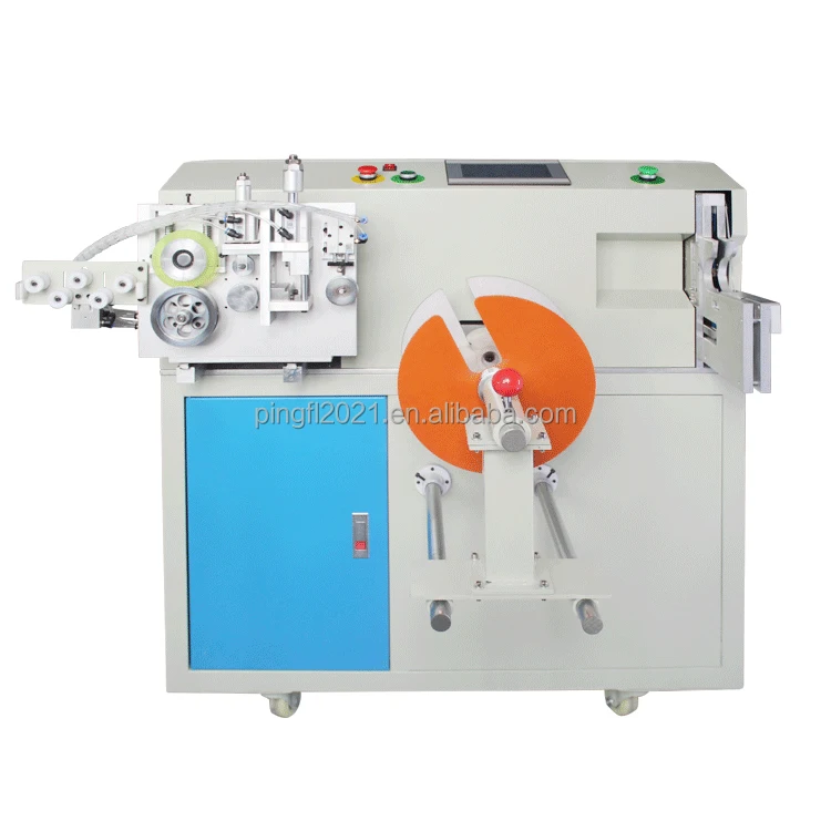 PFL-1050D Heavy Duty Large Ground Automatic Copper PVC Round Oval Wire Measuring Cutting Coiling Tying Machine