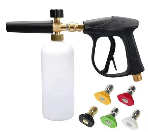 Plastic Bottle High Pressure Car Washer Spray Lance Water Spray Snow Foam Gun for Car Cleaning Machine