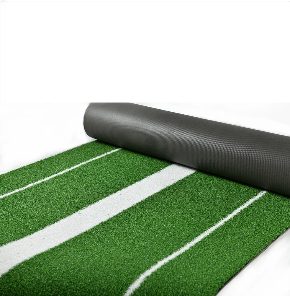 MCG Durable Nonslip Turf Baseball Softball Pitching Practice Mat Customized Softball Pitching Rubber Mat for Indoor Outdoor