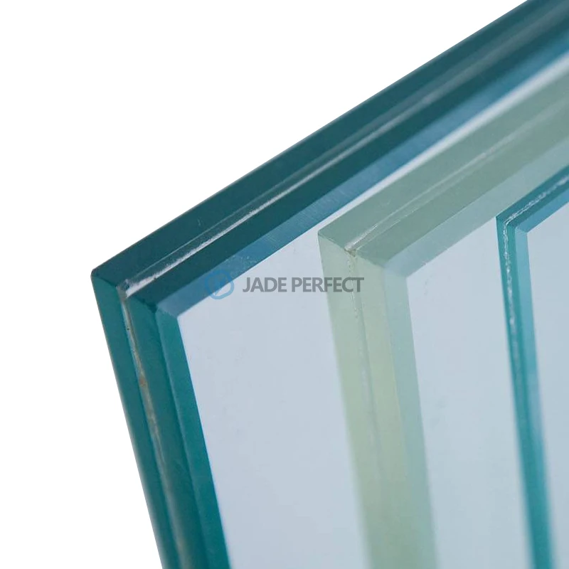 Factory high quality 10mm 12mm tempered glass panel railing building glass price cost per square meter