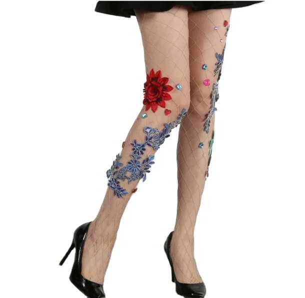 Wholesale Tights Open Crotch Fishnet for Sale Seamless Adults Black and White Fashion / in Time / Hot Free Size 3 Pairs