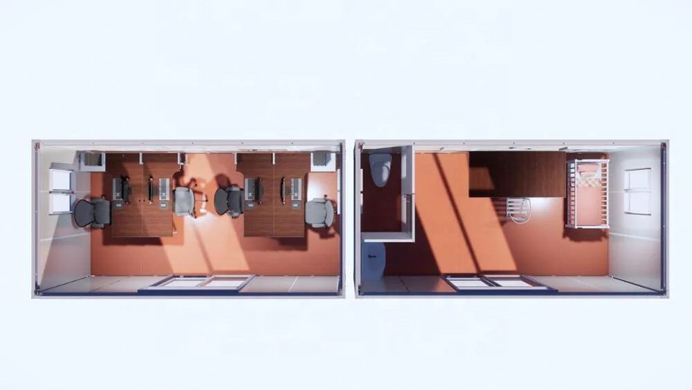 High Quality Prefabricated Building Prefab Container Dongas for Sale