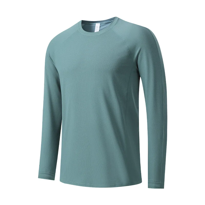 Spring New Arrival Running Quick Dry Base Layer Gym Wear Long Sleeve Crew Neck Yoga Tshirts for Women Men