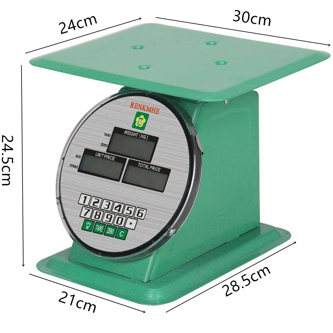 Proper Price Top Quality Electronic Dial Scale 40kg 50kg 60kg 100kg 150kg 200kg Digital Dial Scale