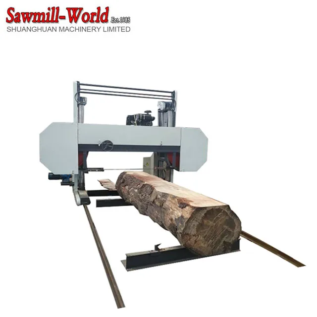 Сверхмощная ленточная пилорама режущий большой длинный ленточный пильный станок с большими ленточными дисками