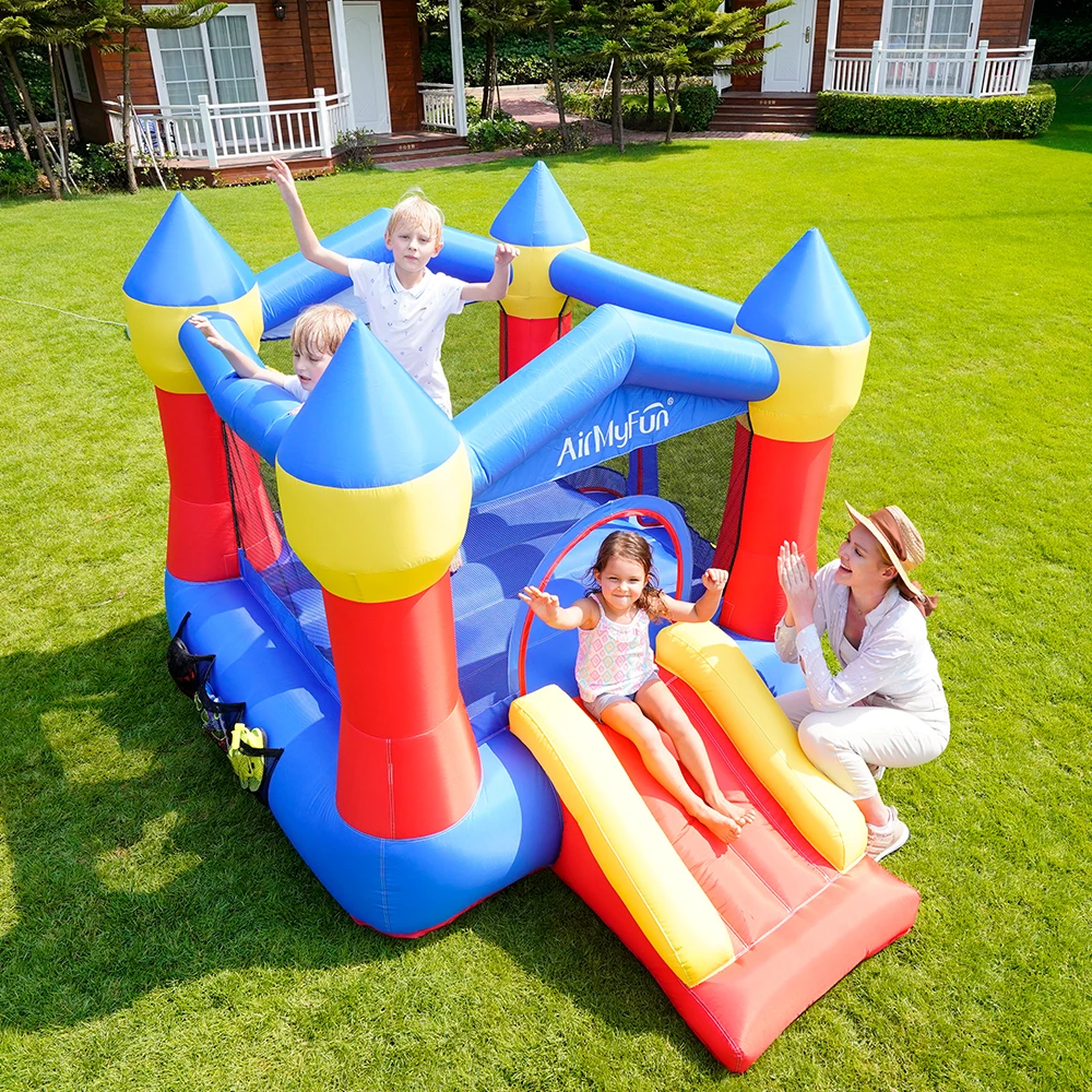 AirMyFun Indoor kids bouncer slide Inflatable Jumping bouncy castle bouncing castles inflatable bounce house