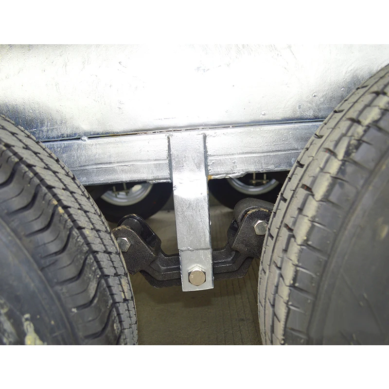 GINO Bicycle Full Welded Tandem Trailer Hot Dipped Galvanized Finished