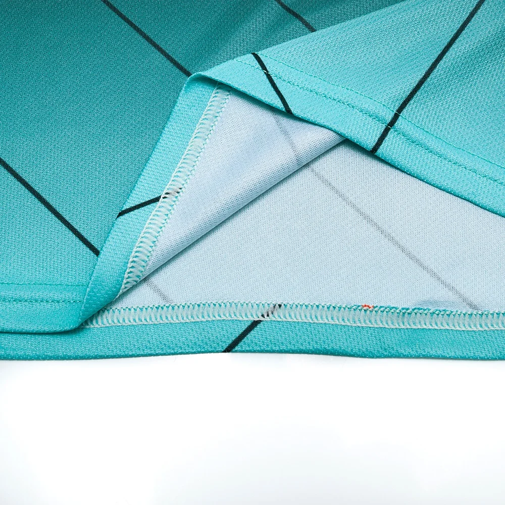 Dye sublimated running t-shirt quick dry shirt